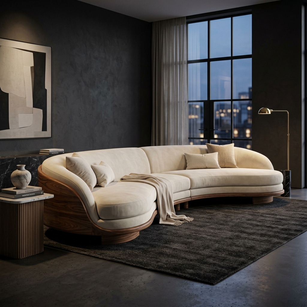 Aurelia Curved Sectional